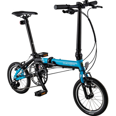 DAHON K3 14" Folding Bike Blue/Black 2021 0